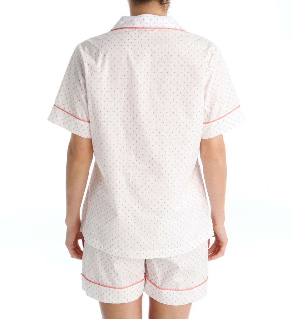 Miami Flamingos Woven Short PJ Set