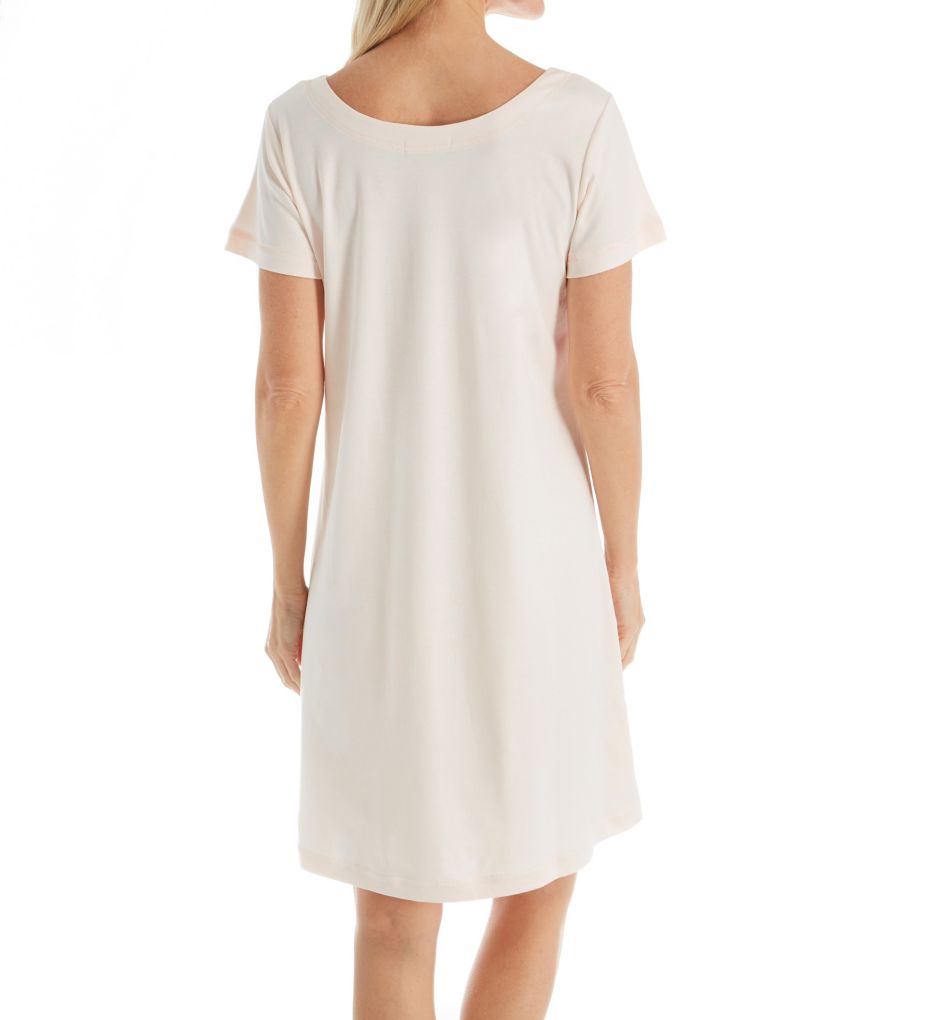 P-Jamas Butterknits Cap Sleeve Nightgown Pink L  - Image 2