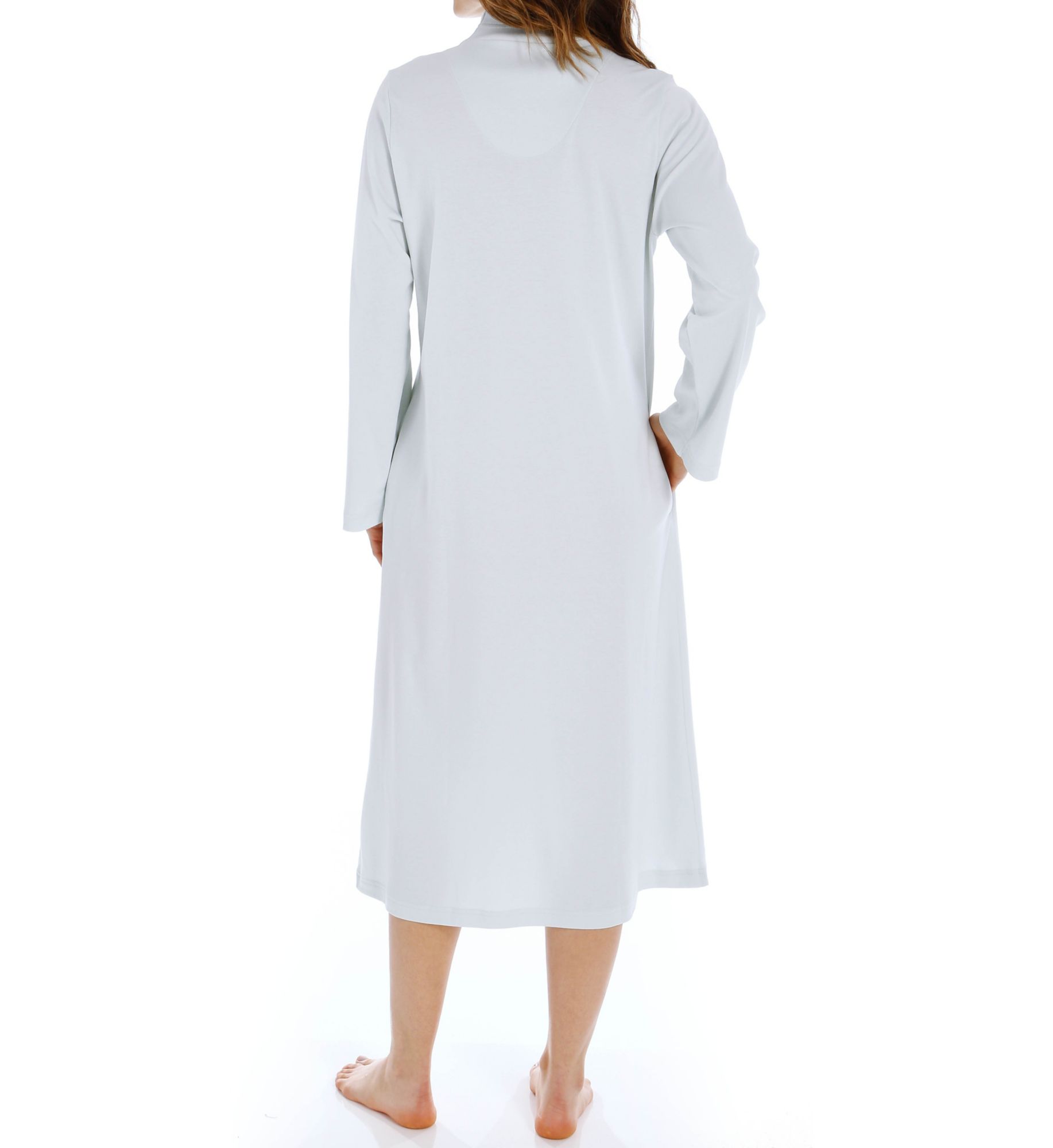 P-Jamas Butterknits Breakaway 48 Inch Zip Robe Blue XS  - Image 2