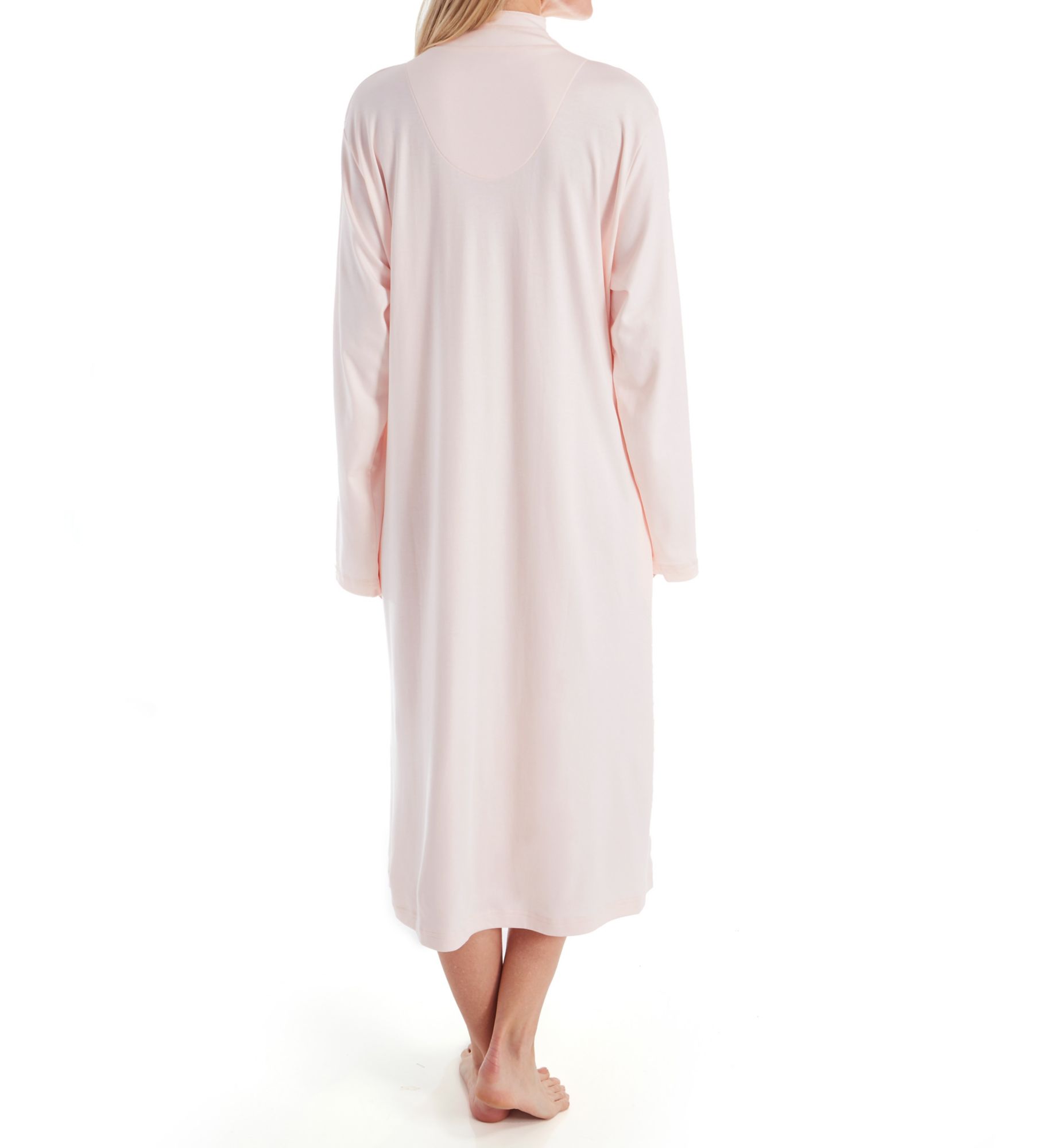 P-Jamas Butterknits Breakaway 48 Inch Zip Robe Pink L  - Image 2