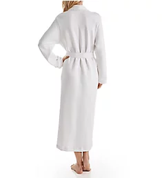 Quilted Basketweave Robe White S