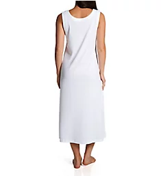 Ankle Length Sleeveless Butterknits Nightgown White XS