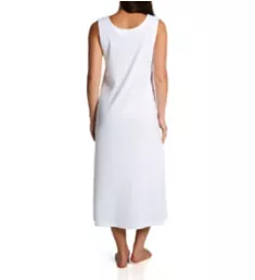 Ankle Length Sleeveless Butterknits Nightgown White XS