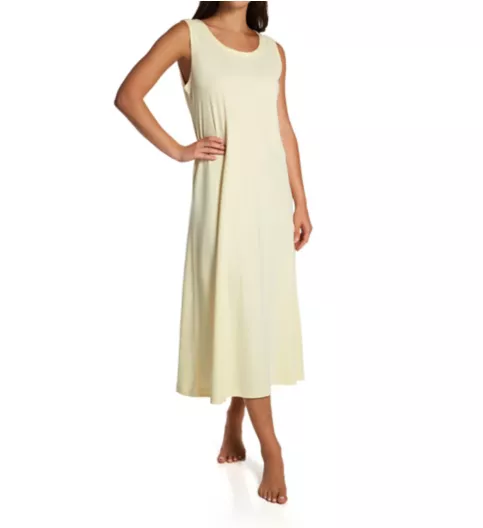 P-Jamas Ankle Length Sleeveless Butterknits Nightgown 365660