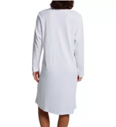 Butterknits Long Sleeve Button Front Gown