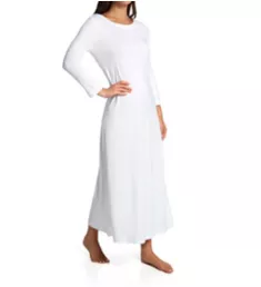 Butterknits LS Long Gown White XS