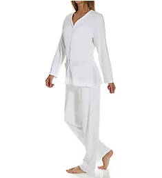 Butterknits Pajama Set White XS