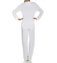 Butterknits Pajama Set White XS