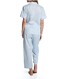 Tina's Short Sleeve Pajama Set Blue XS