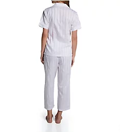 Tina's Short Sleeve Pajama Set White XS