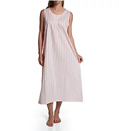 Tina's Sleeveless Long Gown Pink S