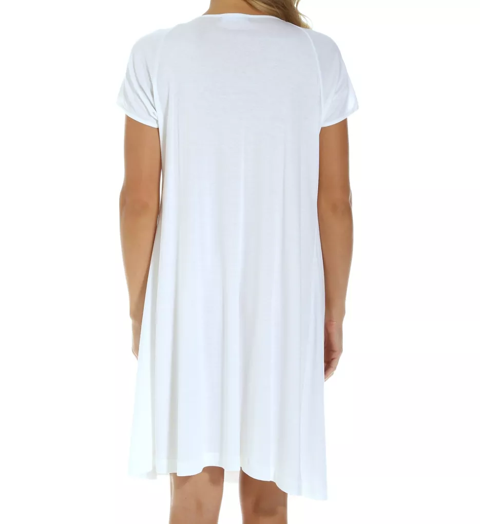 P-Jamas New Smocking Short Sleeve Gown Carlota2 - Image 2