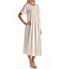 P-Jamas Ines Smocked Short Sleeve Nightgown