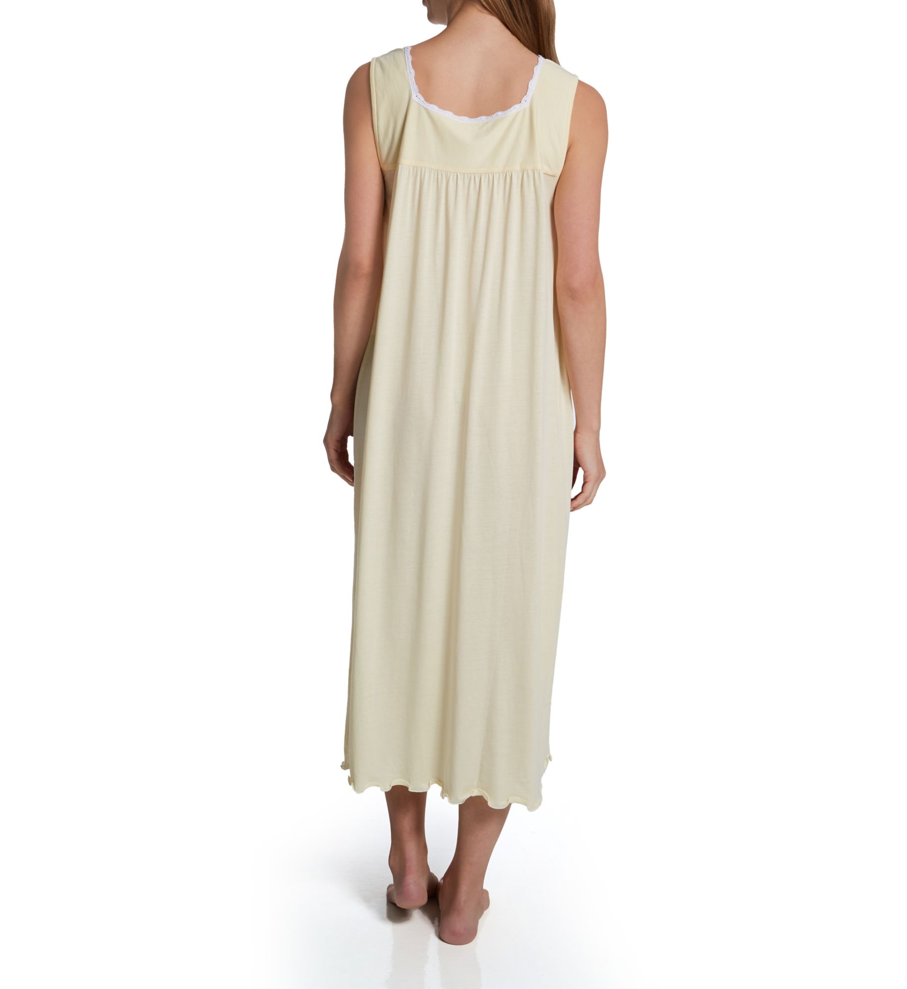 P-Jamas Lucero Ankle Length Nightgown Yellow S  - Image 2
