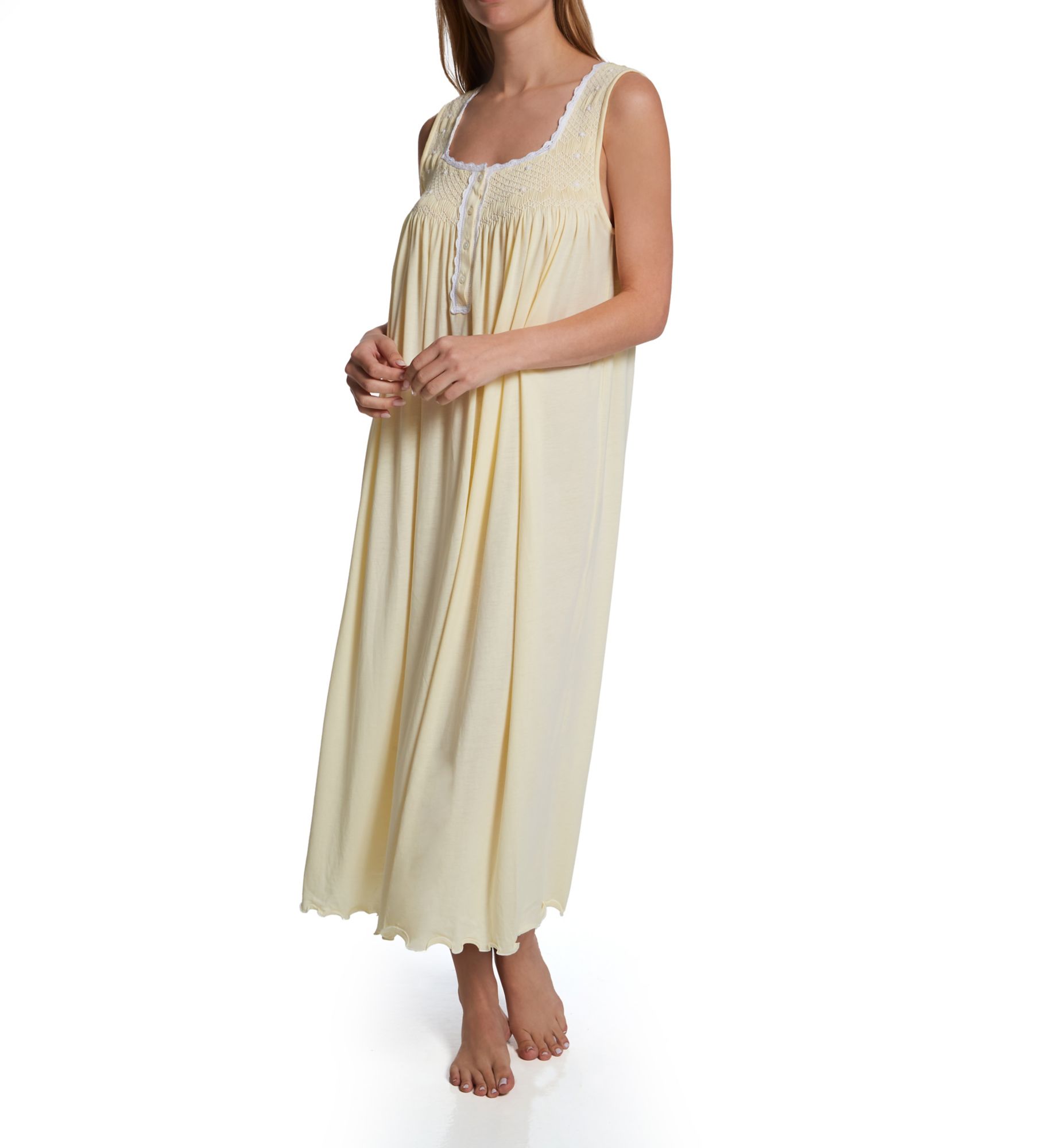 P-Jamas Lucero Ankle Length Nightgown Yellow S  - Image 1