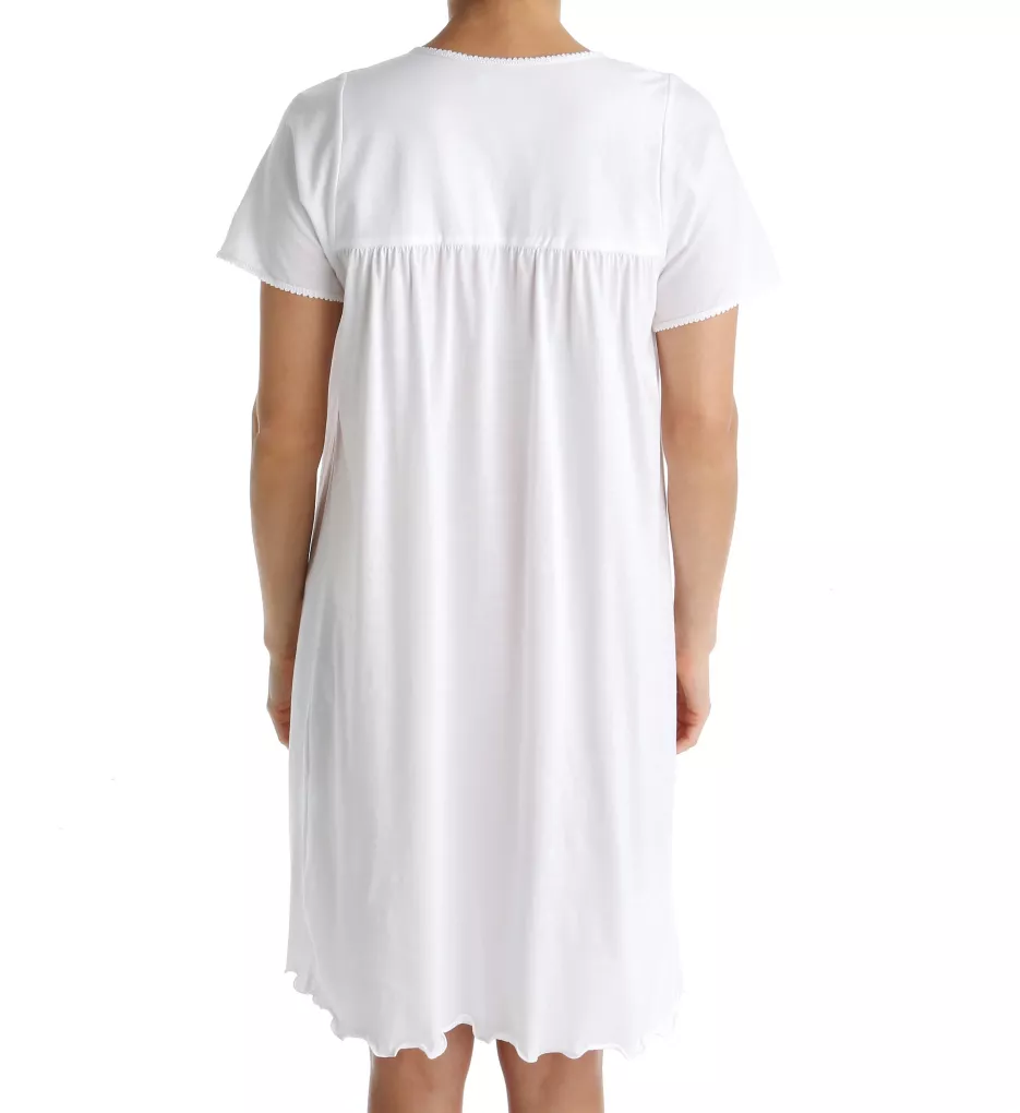 Heirlooms Short Sleeve Gown White XS