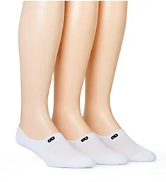 Black Out White Out No Show Sock - 3 Pack WHT O/S