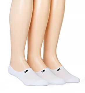 Black Out White Out No Show Sock - 3 Pack WHT O/S