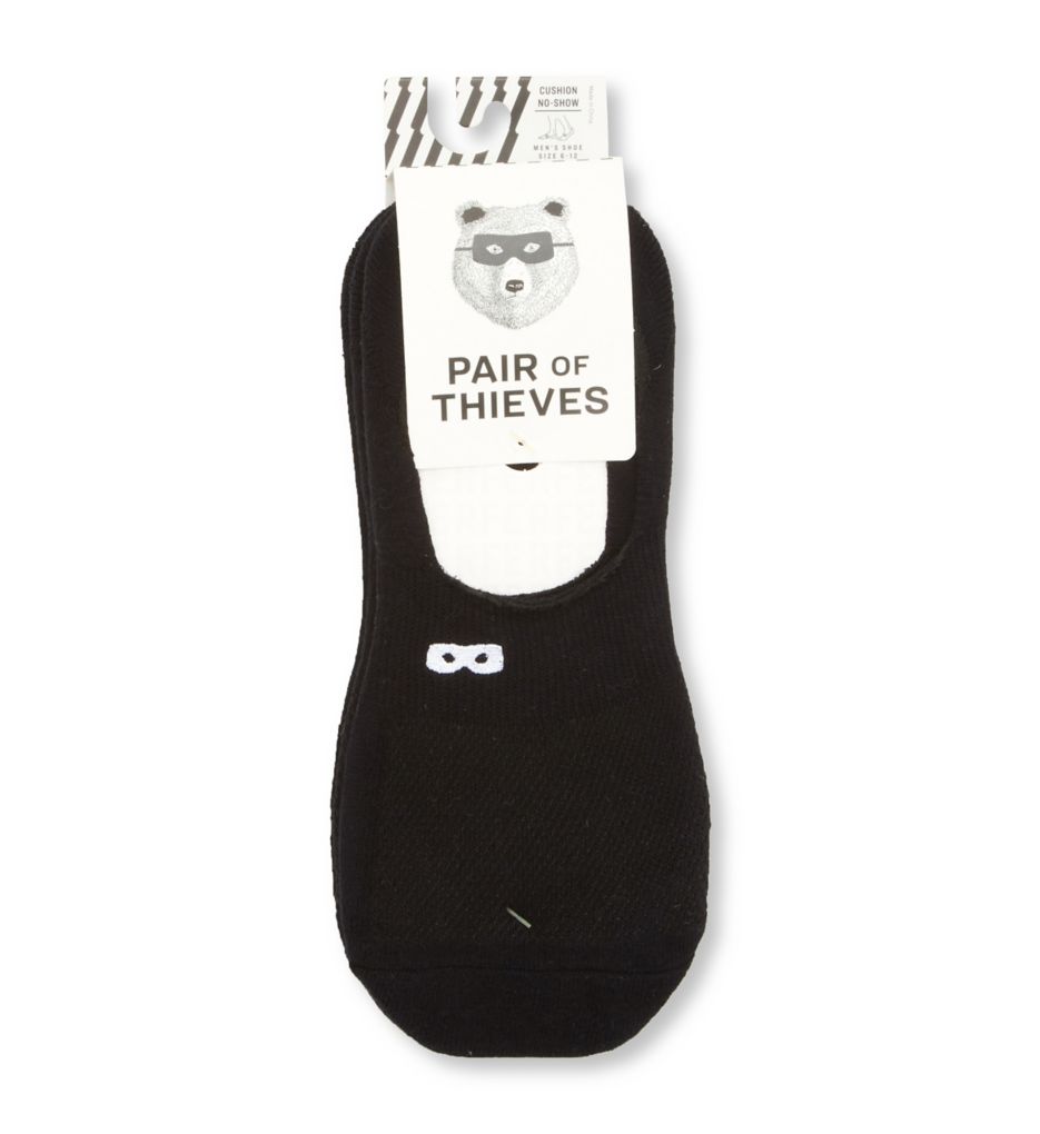 Black Out White Out No Show Sock - 3 Pack-fs