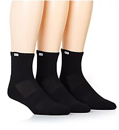 Black Out White Out Ankle Sock - 3 Pack BLK O/S