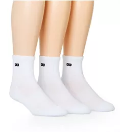 Black Out White Out Ankle Sock - 3 Pack WHT O/S