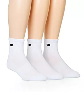 Black Out White Out Ankle Sock - 3 Pack WHT O/S