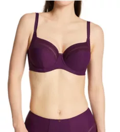 Serene Full Cup Underwire Bra Aubergine 28F