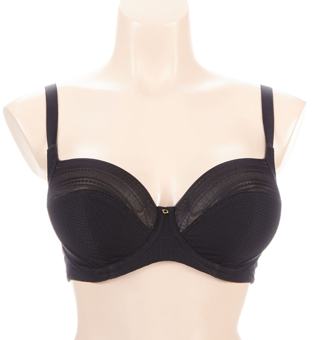 Panache Serene Full Cup Underwire Bra Black 28H  - Image 1
