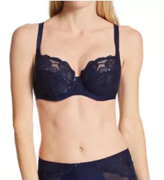 Rocha Low Front Balconnet Bra Navy 32D