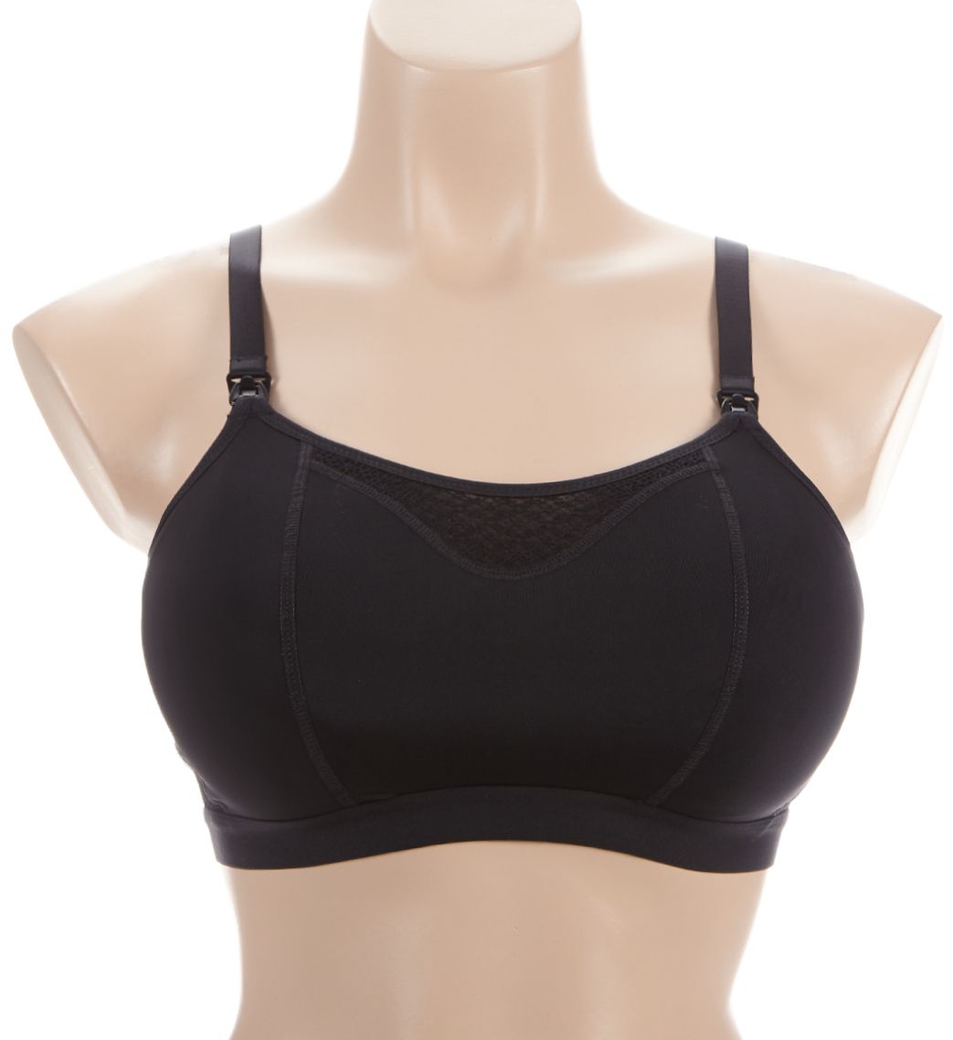 Panache Katherine Nursing Bra Black 30J  - Image 1