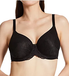 Radiance Moulded Non Padded Underwire Bra Black 28GG