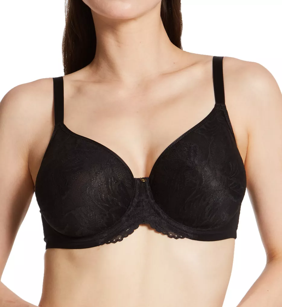 Radiance Moulded Non Padded Underwire Bra Black 28GG