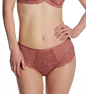 Radiance Deep Brief Panty Ash Rose 2X