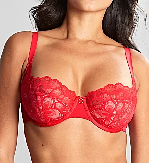 Allure Balcony Bra Ruby Red 30F