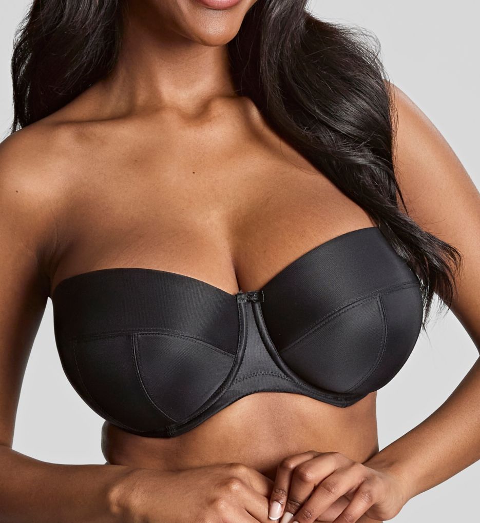 Panache Women's Alice Strapless Bra in Black | Size 30DD | HerRoom.com