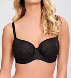 SuperBra Tango II Underwire Balconnet Bra Black 32D