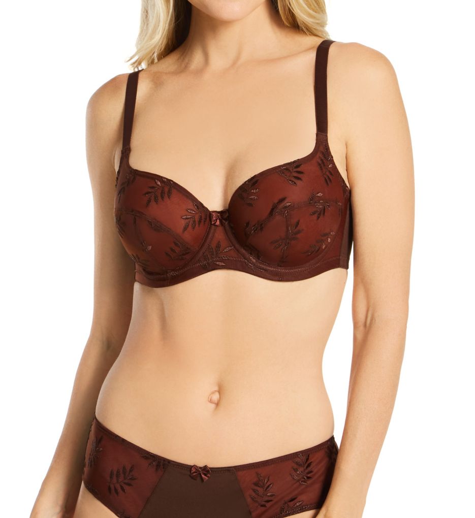 Panache Womens Tango Underwired Balconnet Bra, Beige, 30G US at