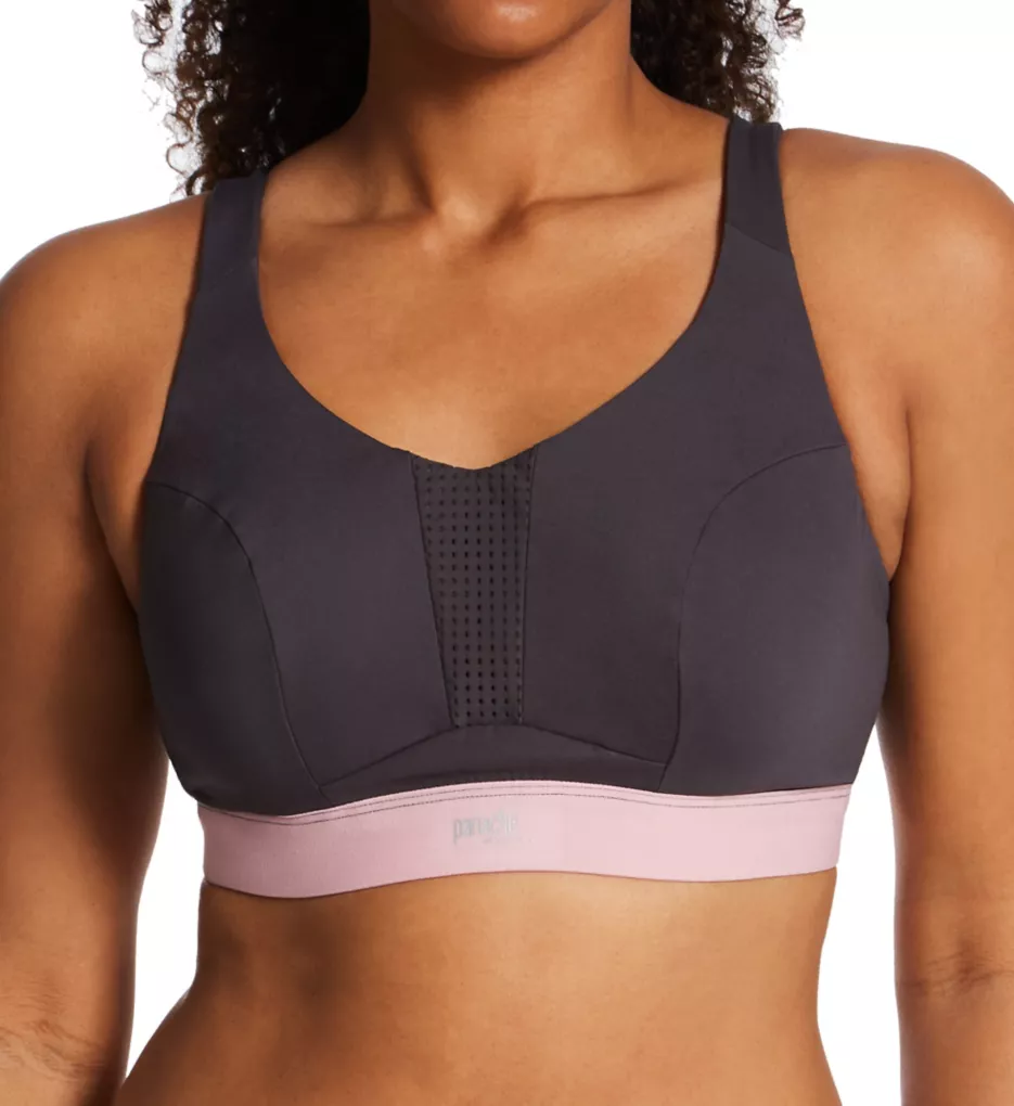 Ultra Perform Non Padded Sports Bra Charcoal 28DD
