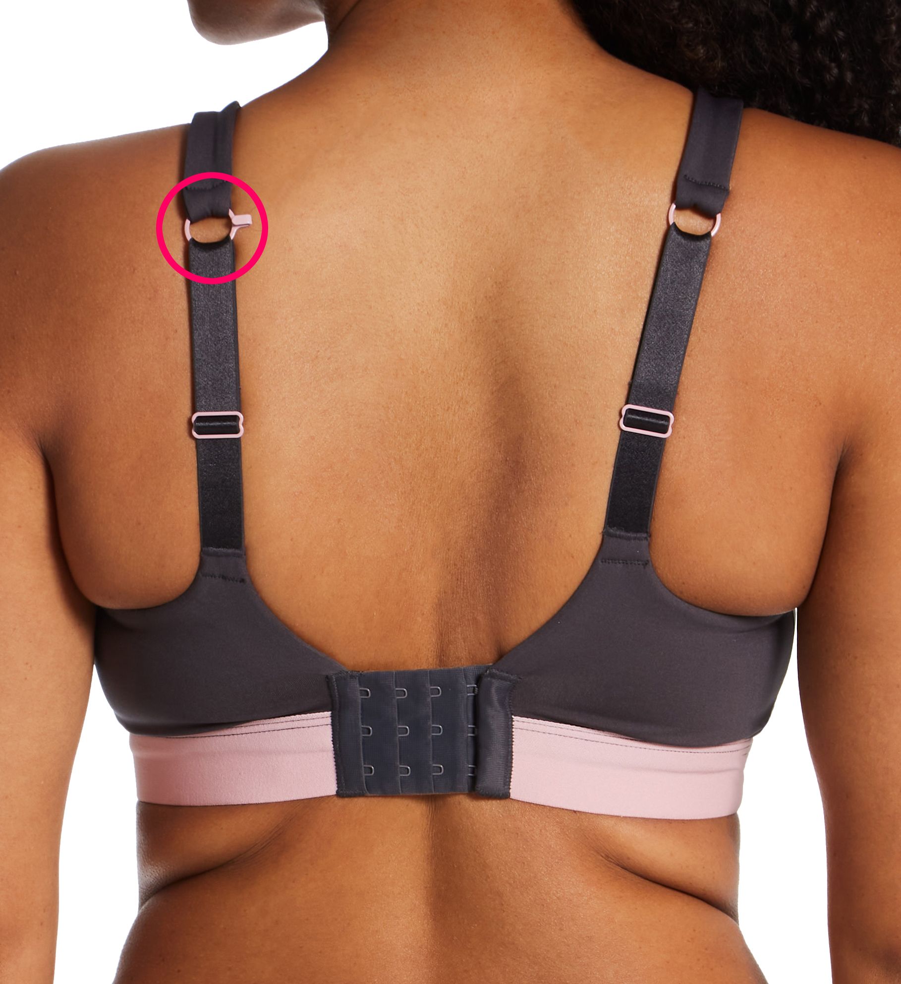 Panache Ultra Perform Non Padded Sports Bra Charcoal 36C  - Image 2