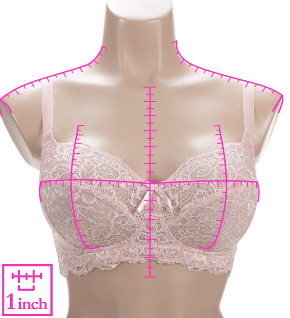 PANACHE 5671 ANDORRA WIRE FREE, FULL BUSTED BRALETTE