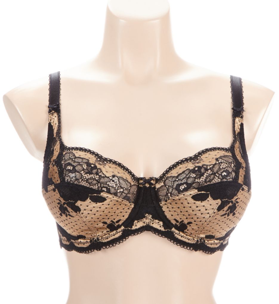 34GG Panache Clara Full Cup Bra 34GG (NEW!) Black