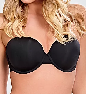 Porcelain Elan Strapless T-Shirt Bra Black 30D