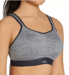 Wireless Sports Bra Charcoal/Gray 28G