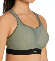 Wireless Sports Bra Khaki/Black 28HH