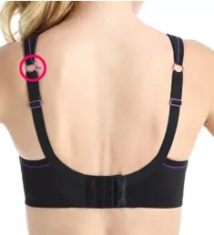 Wireless Sports Bra Black 28J