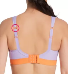 Wireless Sports Bra Lilac Orange 28F