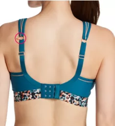 Non Wired Sports Bra Abstract Animal 28E