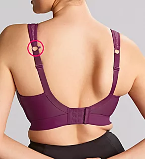 Non Wired Sports Bra Berry/Chalk 28DD