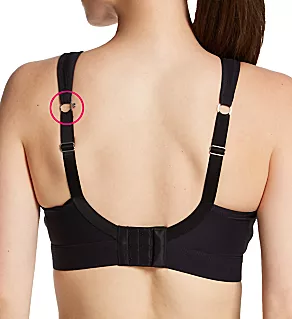 Non Wired Sports Bra Black 28DD