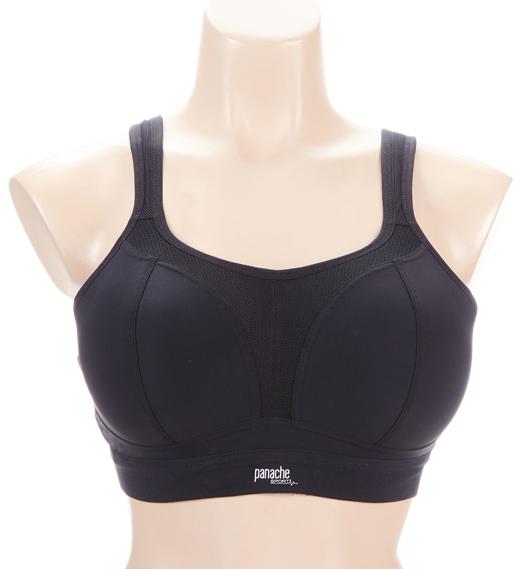 Panache Non Wired Sports Bra Black 28E  - Image 1